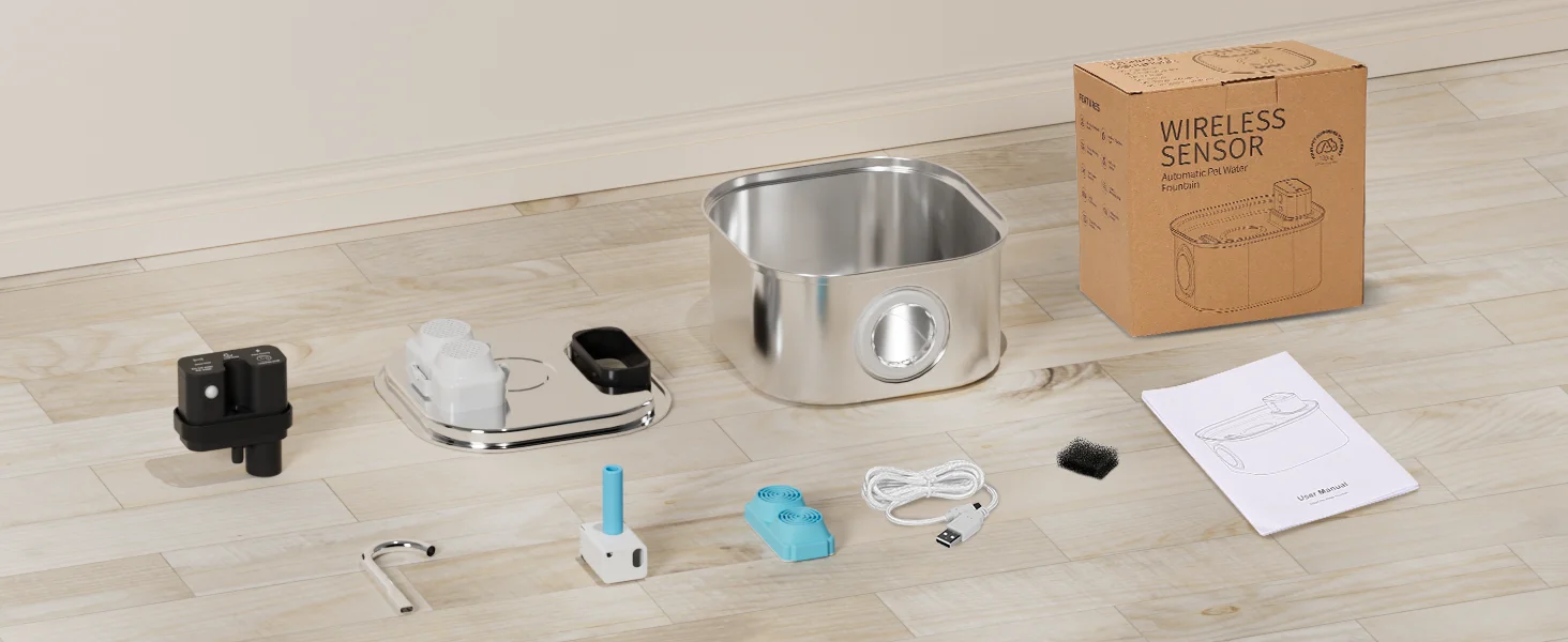 wireless cat water fountain