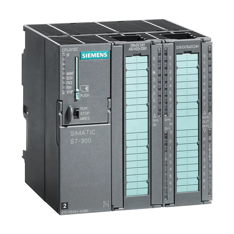 plc controller module new and original programming seimens CPU 313C units simatic S7-300 siemens plc supplier 6ES7313-5BG04-0AB0