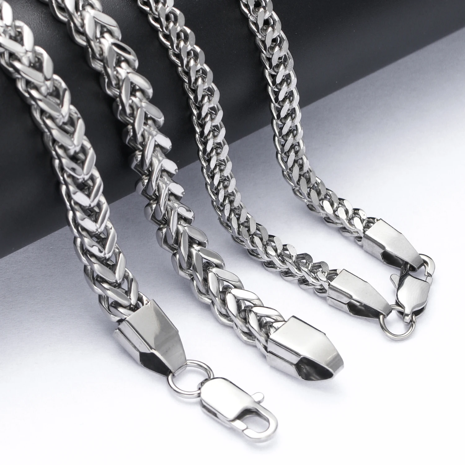 925 Sterling Silver Gold Chain 