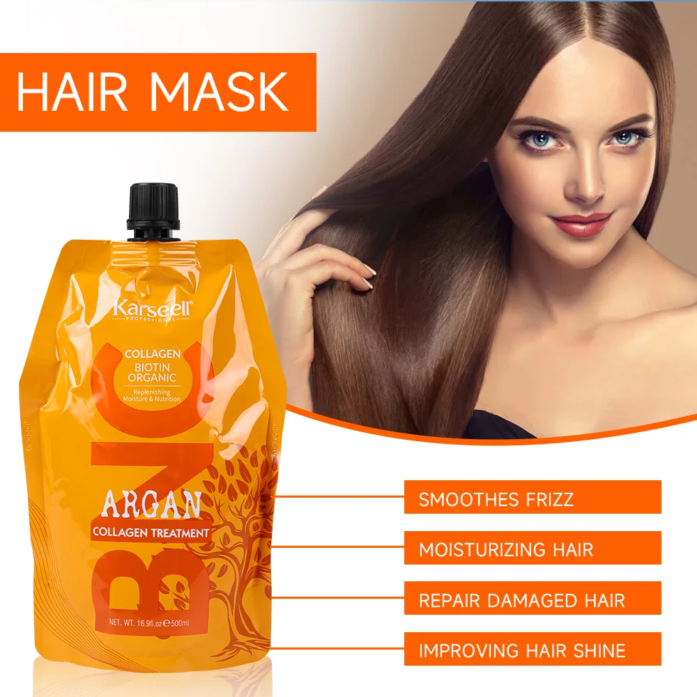 Private Label Karseell Hair Mask For Strengthening Reducing Hair Fall Repairing Damaged Hair Treatment