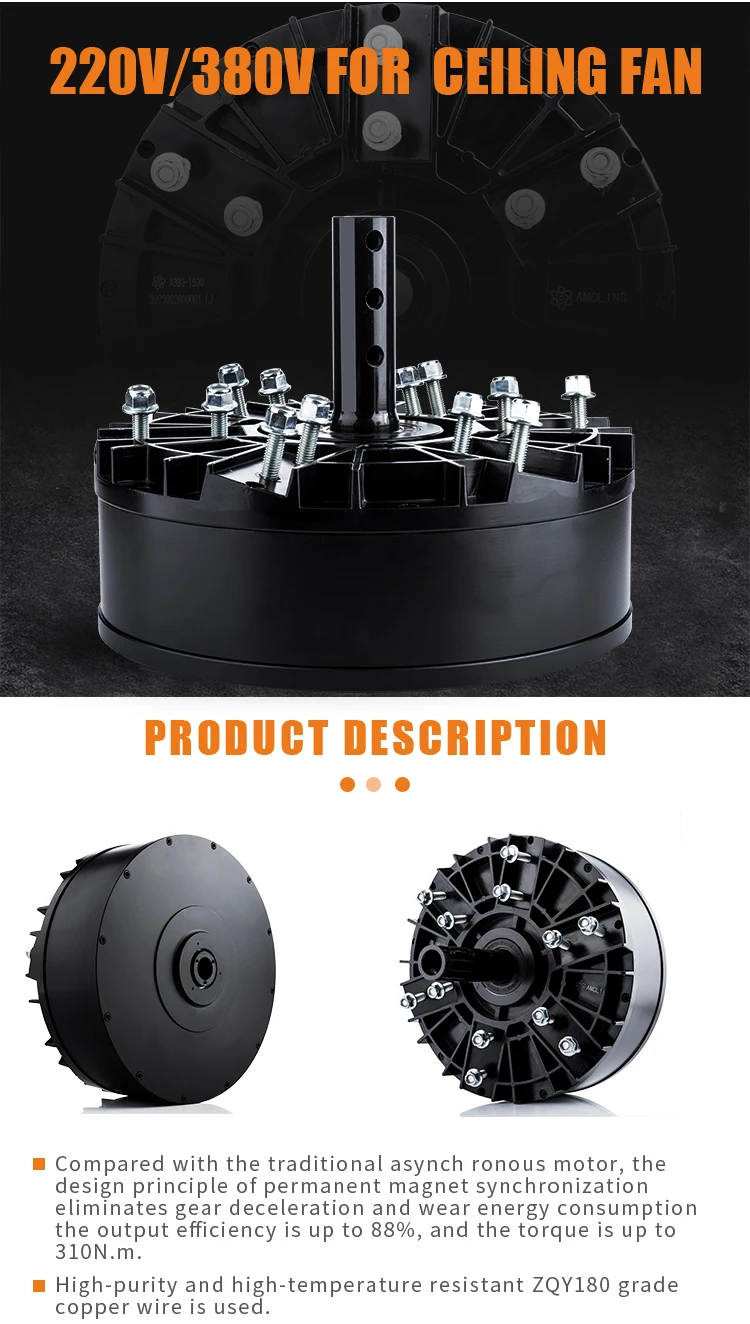 Ceiling Fan, 1.5kw, 220V - detail 4