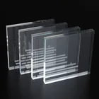 Plastic Glass Transparent Clear Cast 3mm 5mm Acrylic Plastic Glass Sheet Prices For Sale Laser Manufacturer