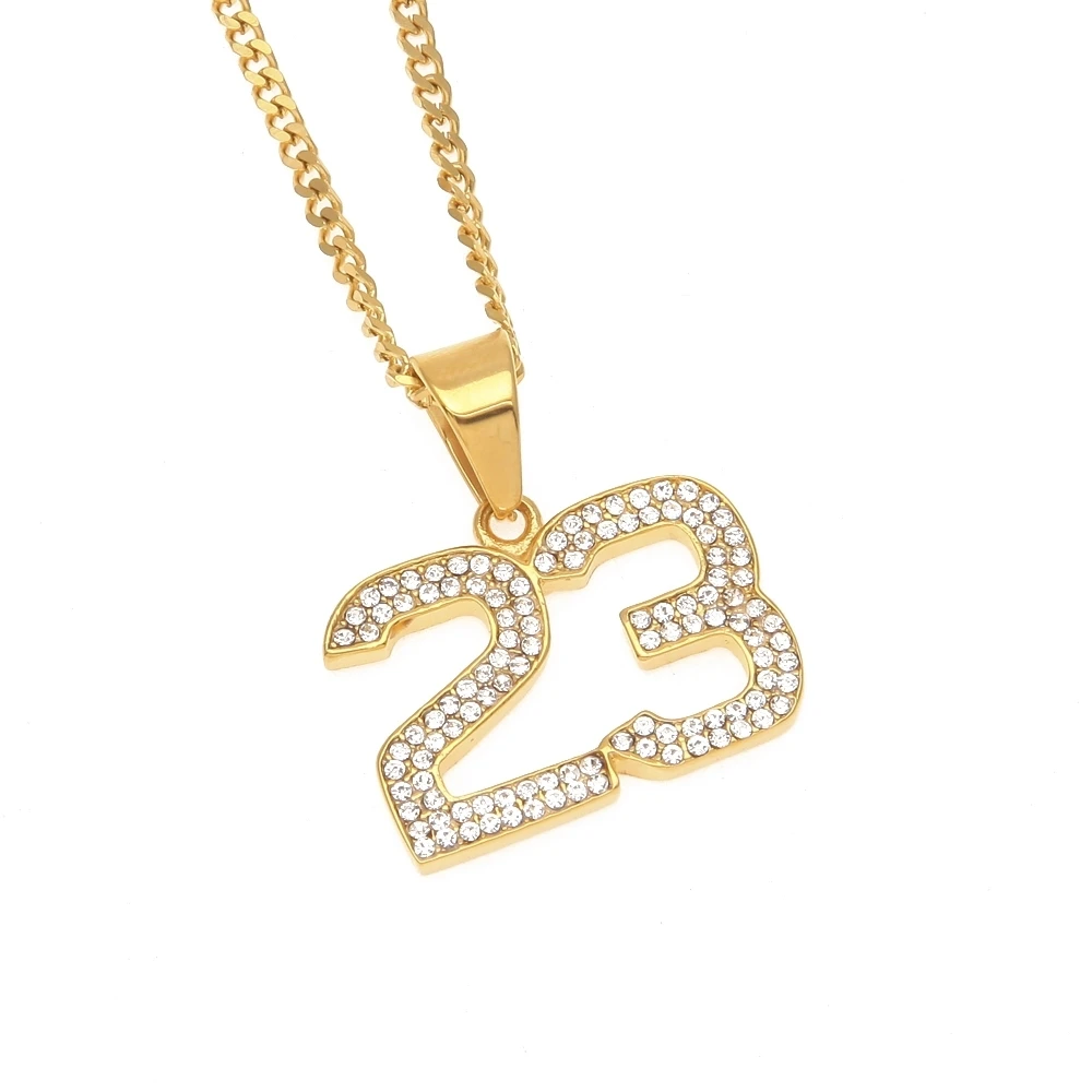 Buy Number 23 Pendant Necklace Jewelry 