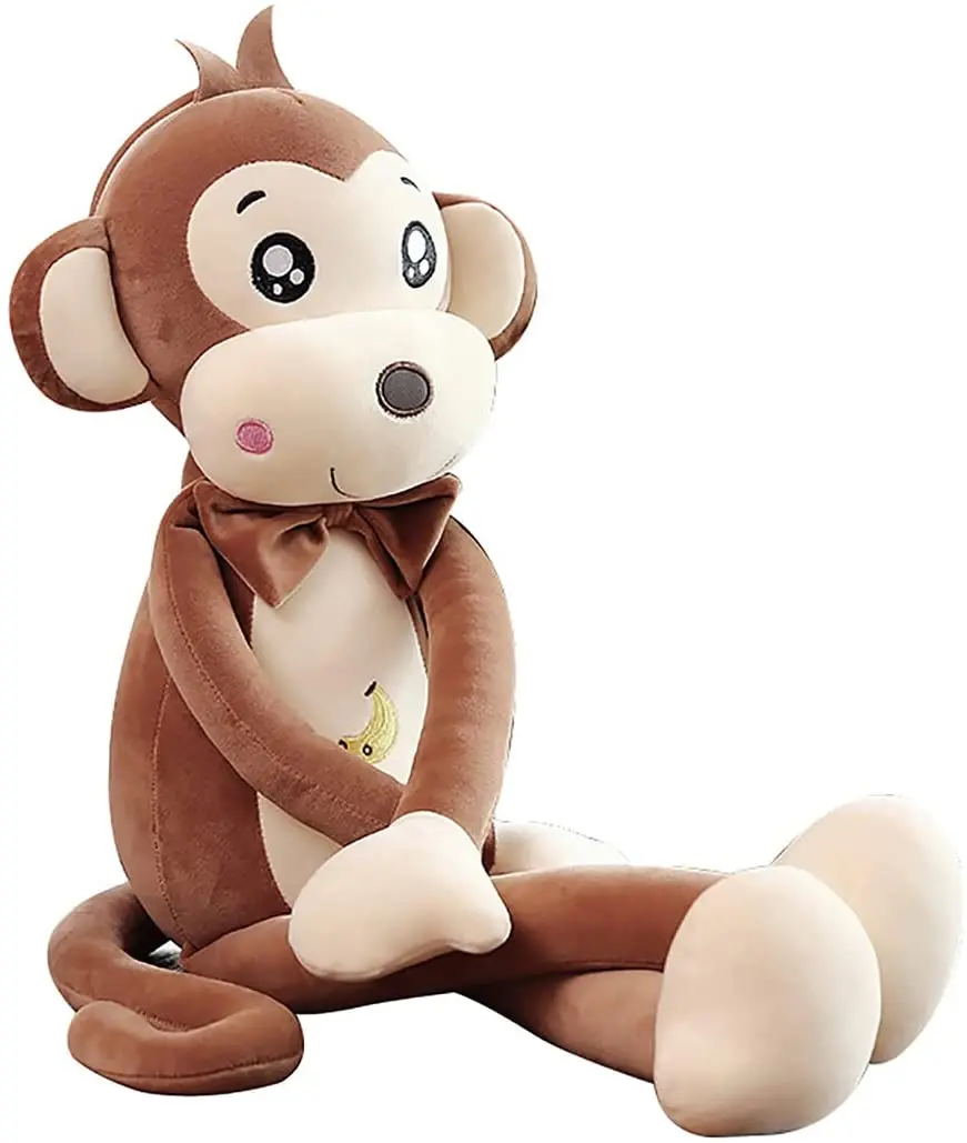 monkey plush pillow