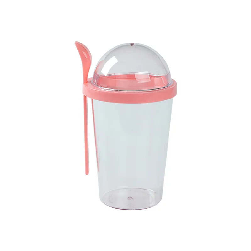 OWNSWING Breakfast fat reduction vegetable fruit salad cup with spoon lid yogurt-cup portable milk Slimming Oatmeal cup