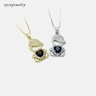 Ship Ready To Ship Stock Jewelry Cute Glass And Cubic Zirconia Children Jewelry Boy And Girl Jewelry