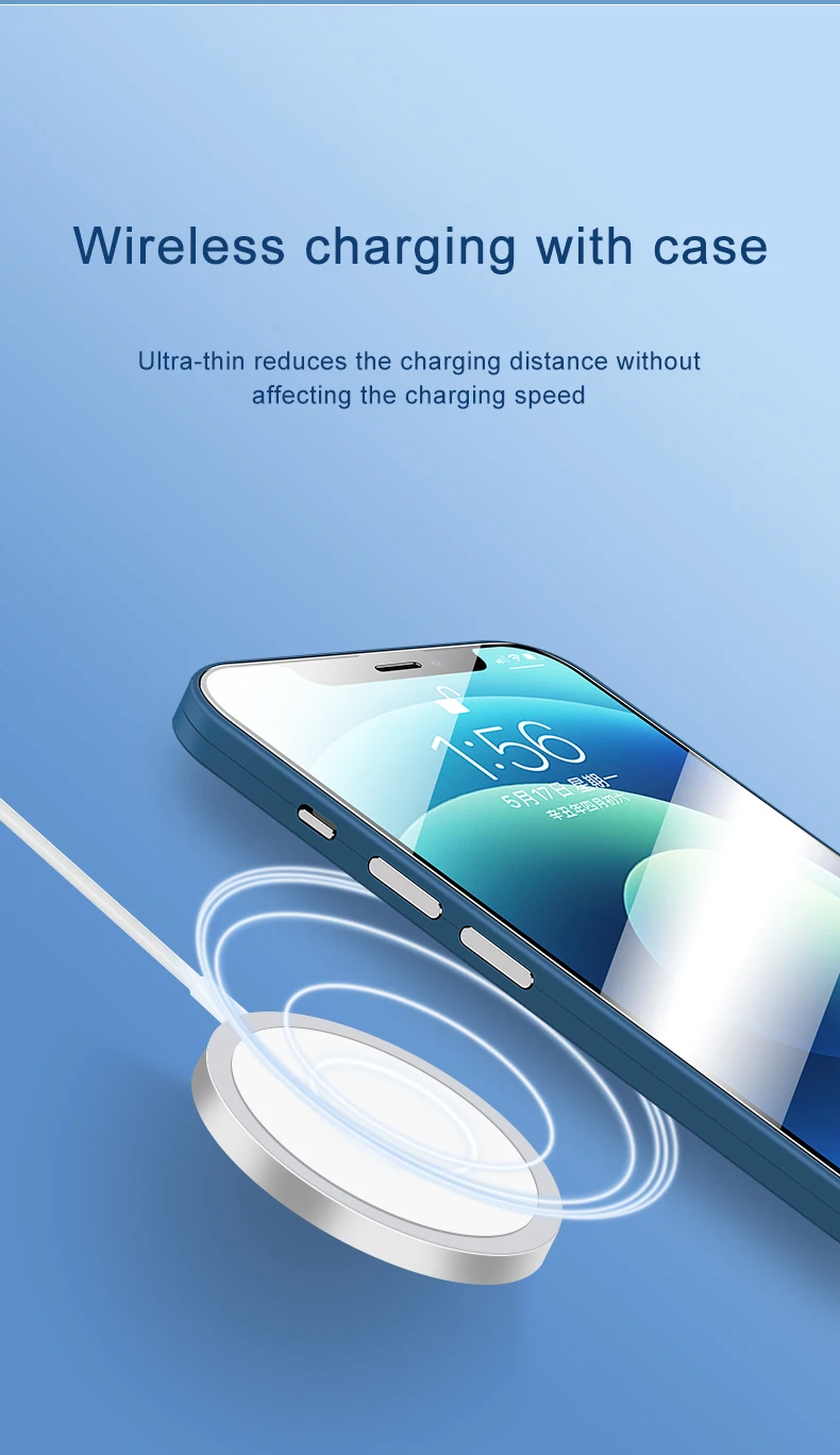 Caridite 2021 Newest Anti-Fall Screen Protector And Thin Phone Case On One For iPhone 12/12 Pro/12 Pro Max/12 Mini With Soft TPU