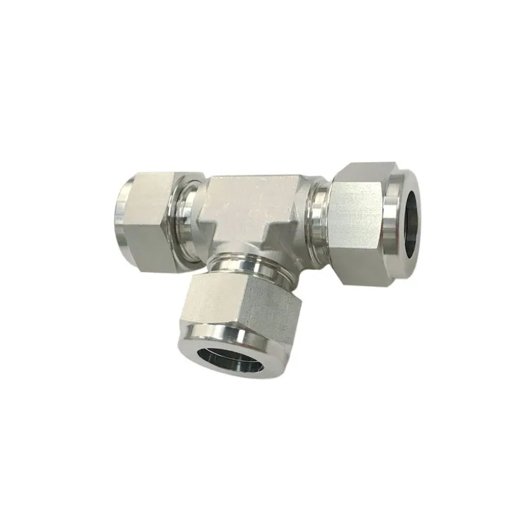 latest company news about Stainless Steel 16mm OD Union Tee Compression Tube Fitting  1
