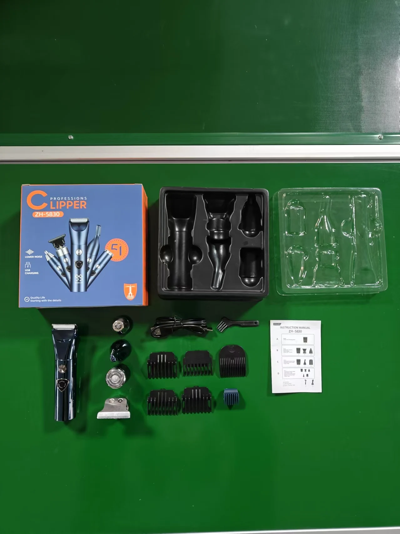 Private Factory Source Full Body Electric Hair Clipper Grooming Set USB Charging Multifunctional for Household and RV Use supplier