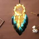 Wholesale Handmade Dream Catcher With Feather Decoration For Birthday