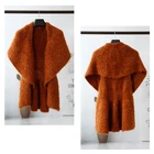 For Women Others Women Cape Hot Sale Sleeveless Sweater Luxury Brand Multi Color Capes Sweater For Women