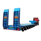 Single Trailer High Quality Single Axle Shipping Container Tilt Trailergenuine Military Trailer