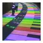 Music Colorful Piano Blocks Play Wonderful Music And Project The Interactive Floor