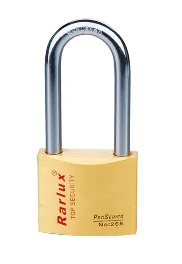 Rarlux High Security manufacturer solid padlock keyed alike Brass Brush Padlock