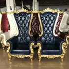 Sale Bride Wedding Throne Hot Sale Bride And Groom Wedding Sofa High Back Royal Furniture King Throne Chair