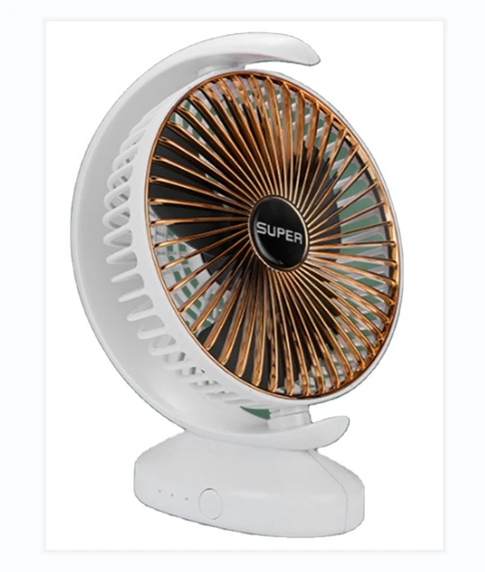 Wholesale colorful household ABS three speed  rotatable personal electric table desk fan