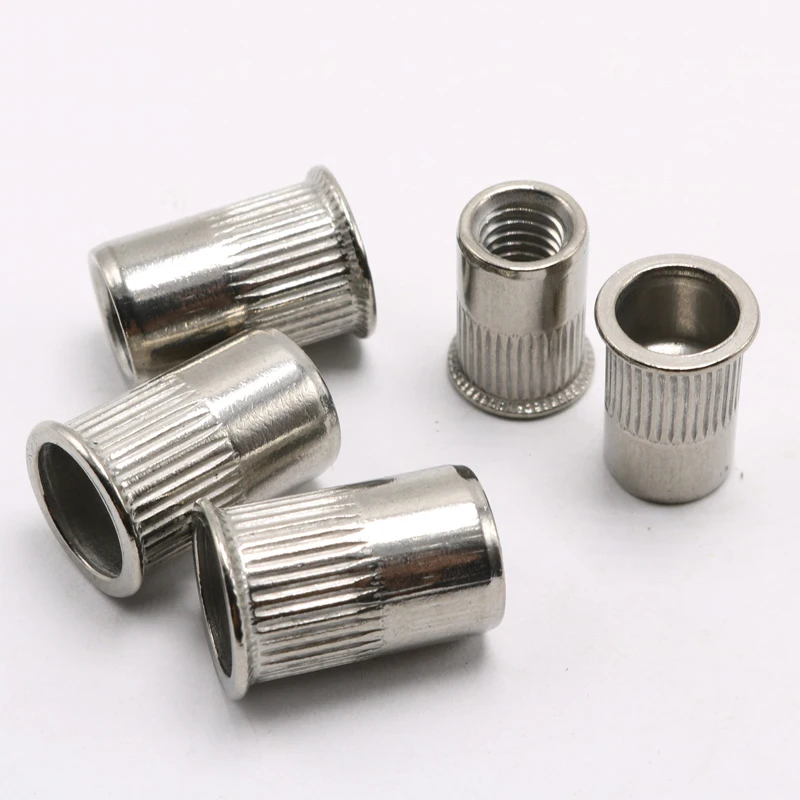 China OEM carbon ss steel titanium pressure thread blind rivnuts rivet rivets nutserts nuts insert nut