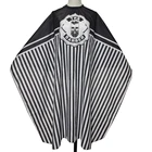 Cape New Design Customs Logo Salon Waterproof Hair Cutting Polyester Cape For Barber Shop