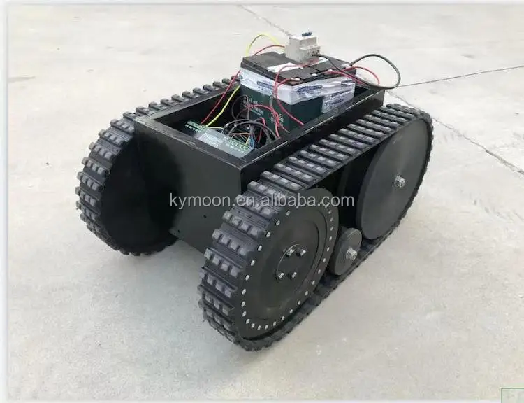 Robot Rubber Tracked Small Machine Max Load Kgs Tracked Robot