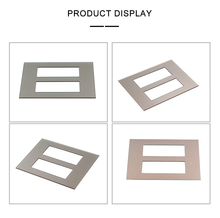 Tact switch glass switch frame, widely used in household appliances switch sockets