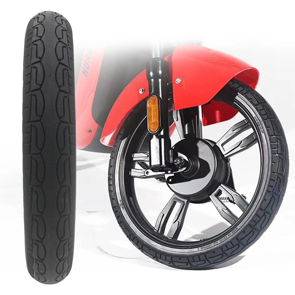 14x2.125 Solid Tire Manufacturer E Bike Fat Tire Anti Puncture Honeycomb Tires for Bicycle Scooter Parts Trottinette Électrique