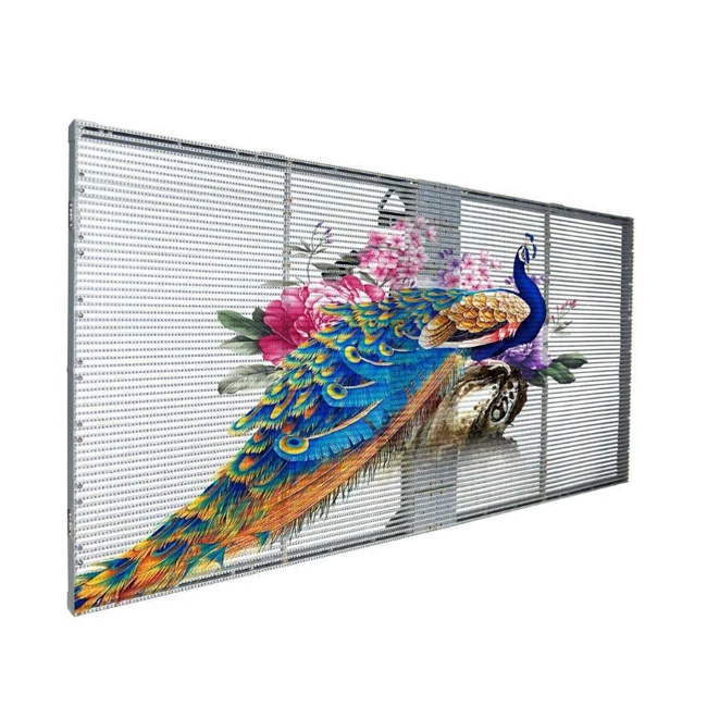 transparent led screen price