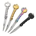 Knife Shape Knife Hot Selling Shape Blade Key Shaped Knife Gift Key Folding Pocket Knife