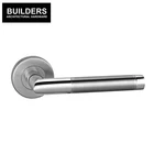 Home Interior Door Accessories Satin And Polish Dua Finish Flat Door Handle