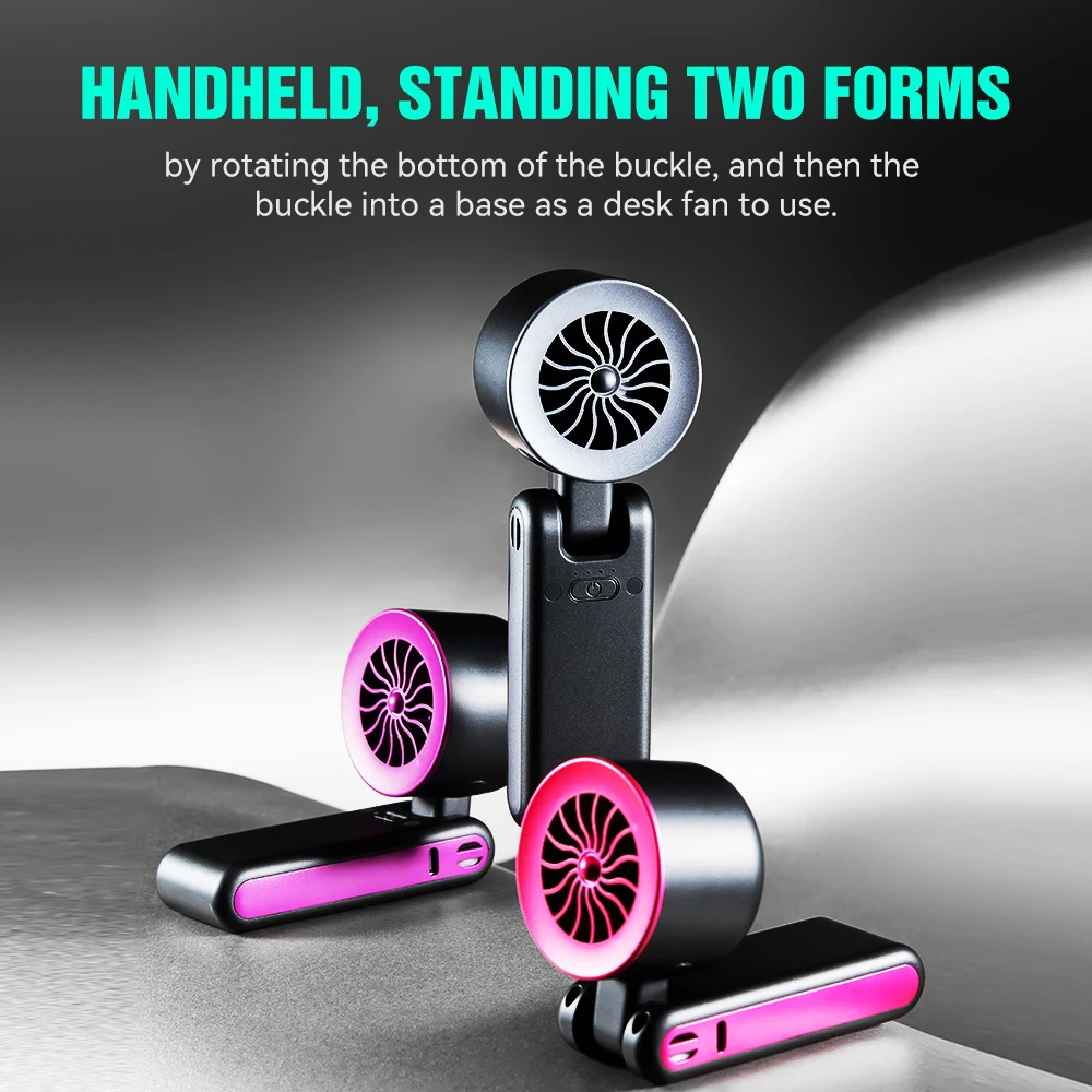Handheld Outdoor Portable Fan, ABS, H6 - detail 6
