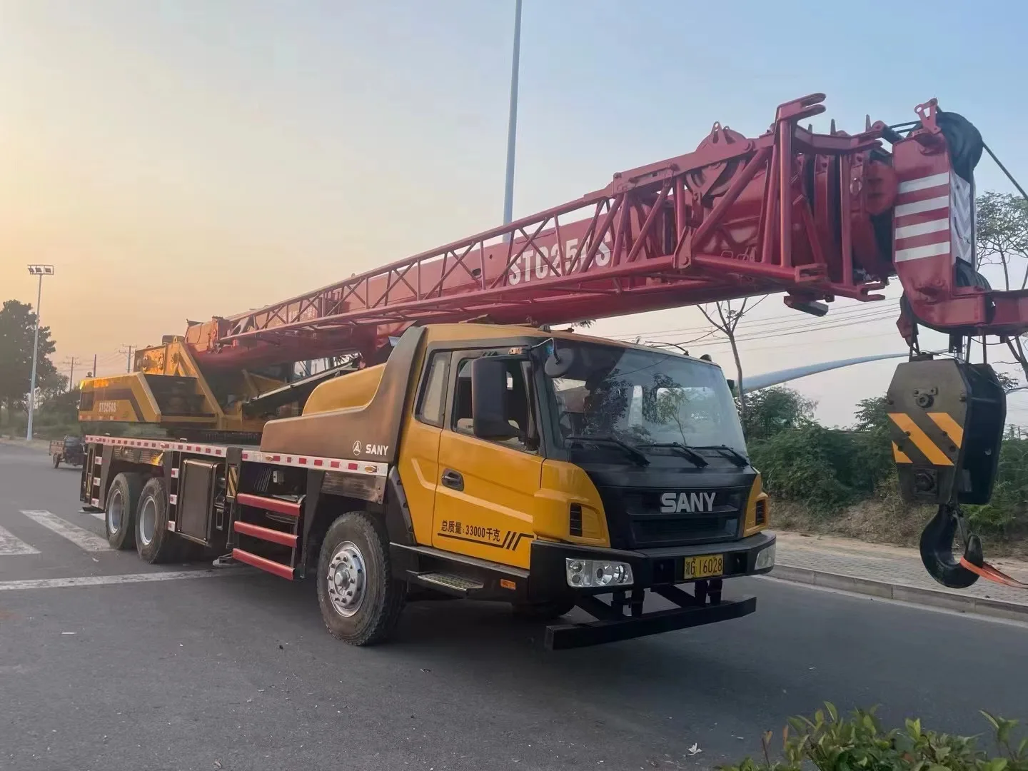 Sany 25 Ton Truck Boom Cargo Mobile Truck Crane Stc250s For Sale Buy