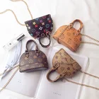 Kids PU Coin Inspired Purse With Famous Letters And Logo Cute Kid Girls Designer Inspired Bags