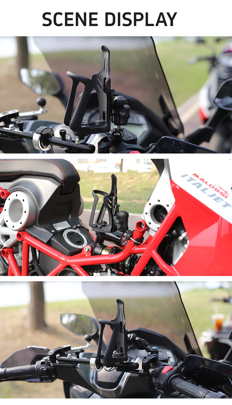 cup holder quick release adjustable aluminum alloy flexible universal fit-11