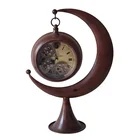Clock Home Deco Antique Style Luxury Gear Clock Industrial Rustic Vintage Table Clock