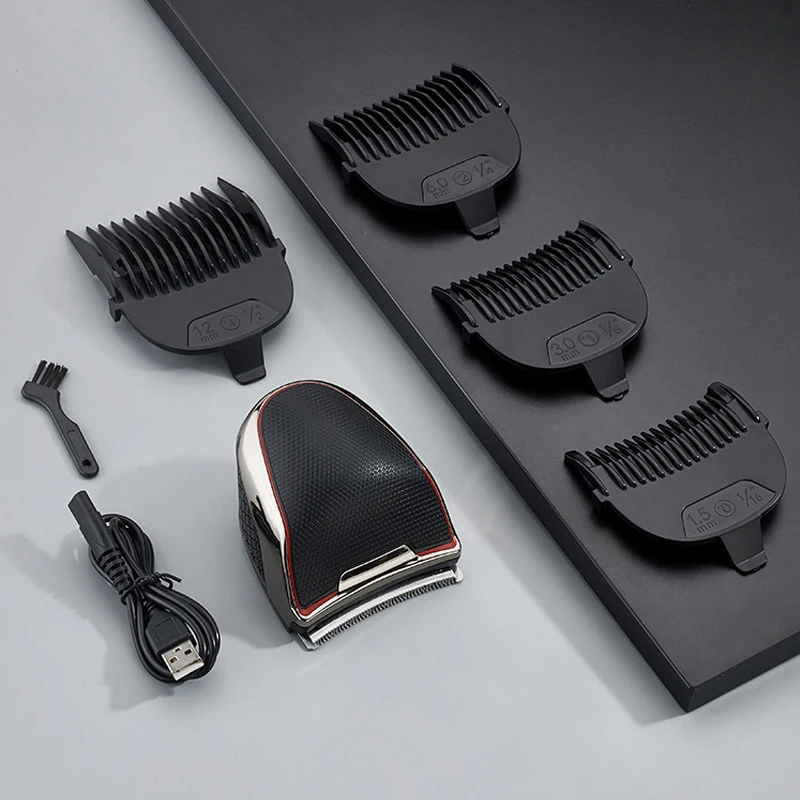 Professional USB Electric Hair Trimmer for Humans Stainless Steel Blades Designed for Household and Hotel Use Barber Trimmer details