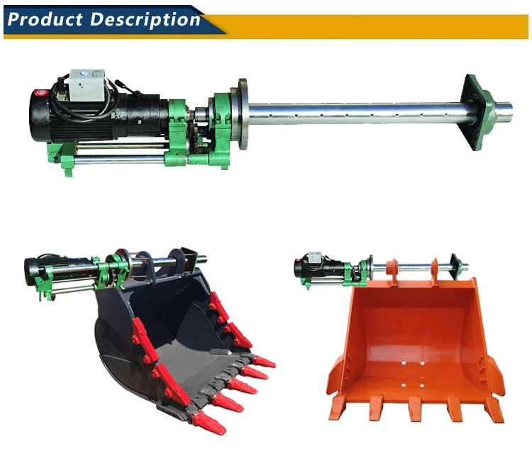 Portable hydraulic line boring machine Work Range 72-300mm For Excavator Bucket