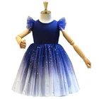 Girls Girl Girls Night Dress Girl Birthday Princess Children's Mesh High Quality Clothing Dress Party