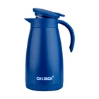 High Tea Wholesale 1.2L Large Capacity High Quality Double Wall Stainless Steel Insulated Vacuum Thermos Tea Coffee Pot