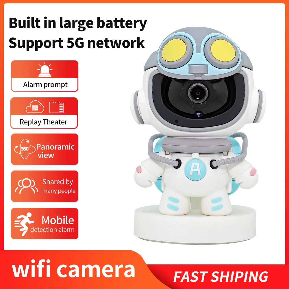 2000mAH big battery Hot Sell Outdoor PTZ Security Camera Night Vision Surveillance CCTV IP Camera WIFi Camera Surveillance