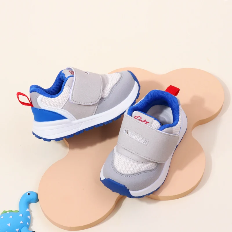 High Quality Unisex Toddler Sport Shoes for Boys Girls Light Weight Breathable Anti-Slip Flat Design-for Summer Spring Autumn factory