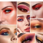 A202 Custom Matte Shimmer Glitter Sultry Eyeshadow Waterproof High Pigment Eyeshadow Palette Private Label