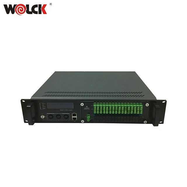 Equipo FTTH óptico 1550nm amplificador wdm catv edfa 16 puerto Alibaba