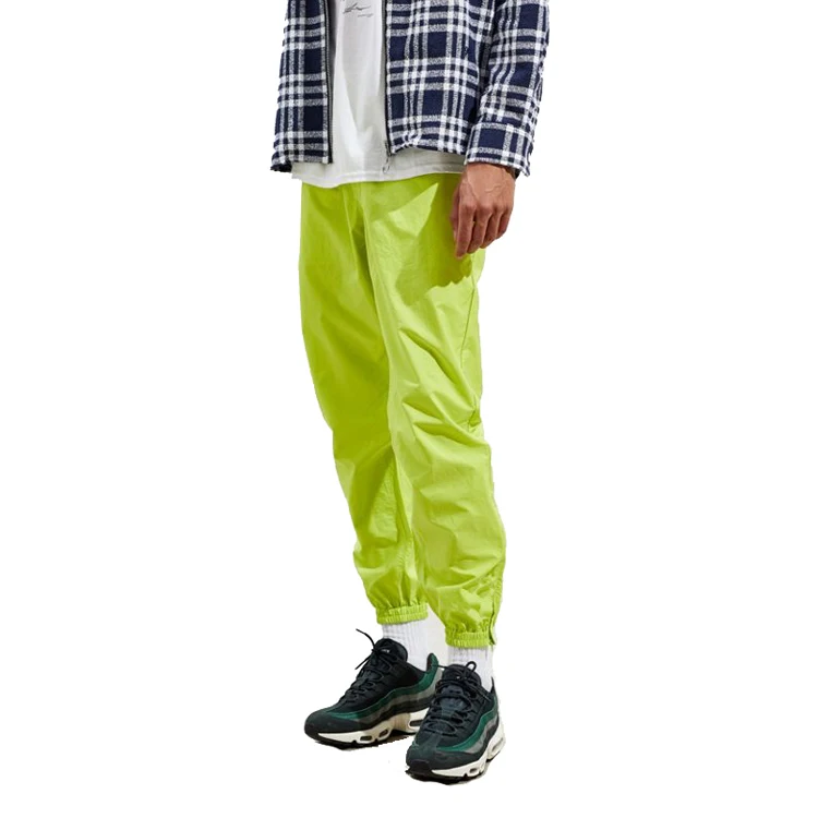 mens neon joggers