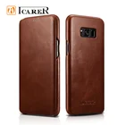 Phone Case Flip Galaxy For Samsung S8 Phone Case Genuine Leather Flip Case Cell Phone Case For Samsung Galaxy S8