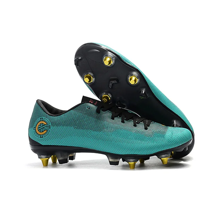 China supplier original football best custom logo outdoor cleats sole boots soccer shoes