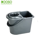 Durable Bucket Squeeze Bucket Factory Wholesale Durable Plastic 16L Squeeze Mop Bucket