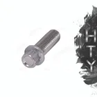 Price Point HTY Factory Price Wholesale Titanium 12 Point Flange Bolts