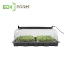Seed With Equipment Nursery Fish Nursery Hydroponics Kits Sprout Greenhouse Germination Starter Seed Tray With Dome