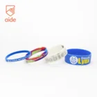 Rubber Bracelet Bracelet Wristband China Manufacturer Cheap Silicone Rubber Multicolor Rainbow Plain Bracelet Wristband