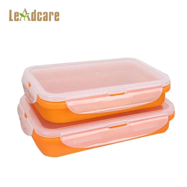 MFH Lunchbox Foldable 240 ML Olive with Lid Silicone Camping Pot Snackbox NEW 