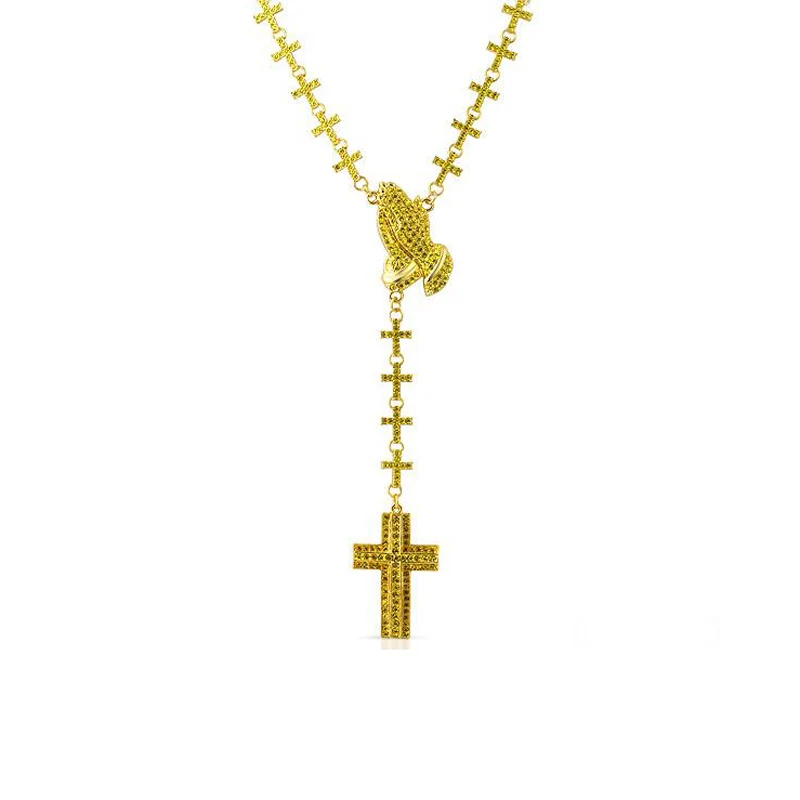 Popular Hip Hop Jewelry Prayer Hand 
